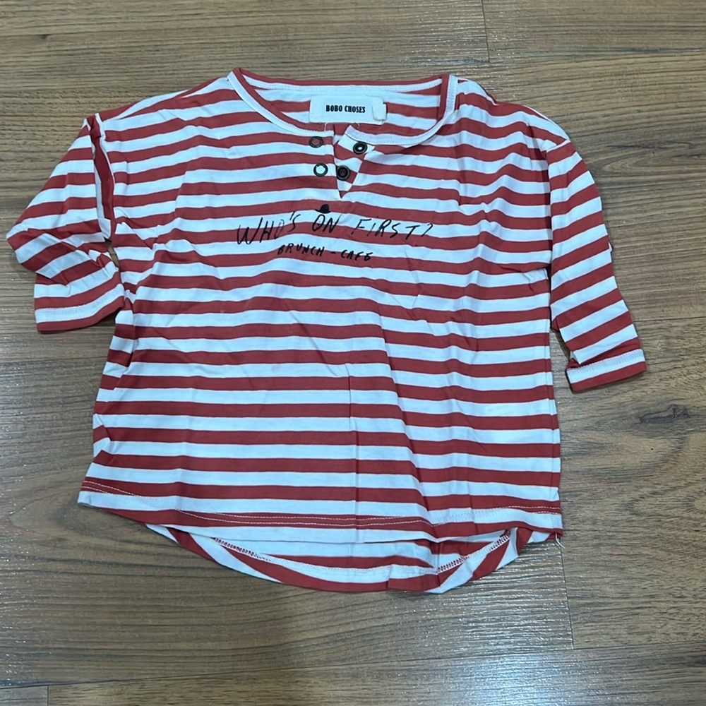 Excellent used condition 6-12m bobo choses top